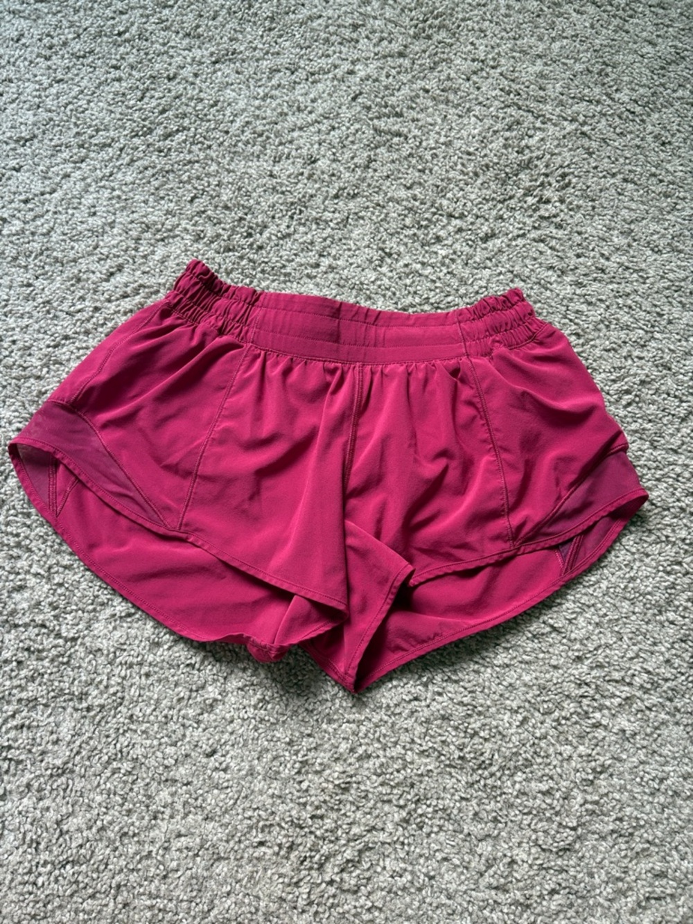 lululemon athletica Women's Deep Pink Athletic Shorts